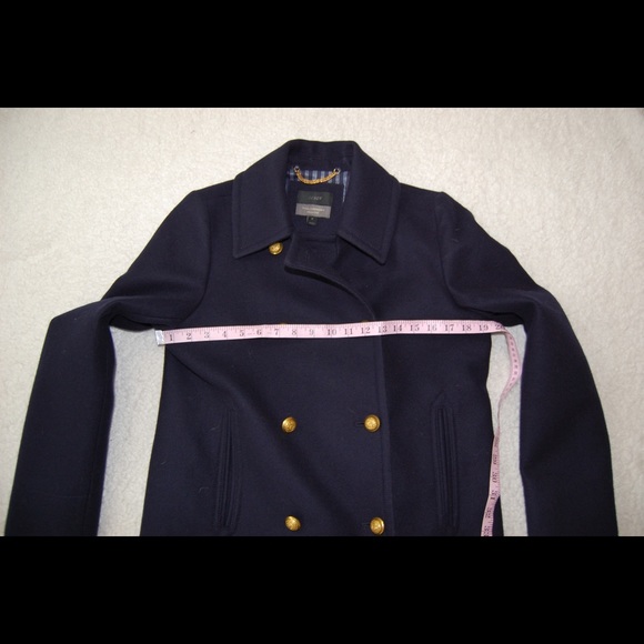 J crew wool cashmere double breasted topcoat 10 - Picture 5 of 8